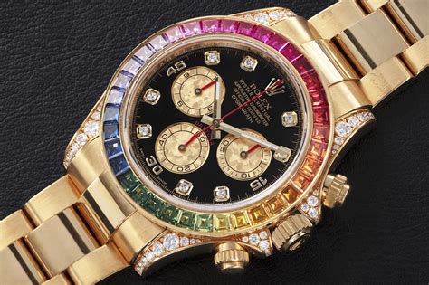 rolex rainbow daytona replica price|rolex daytona rainbow for sale.